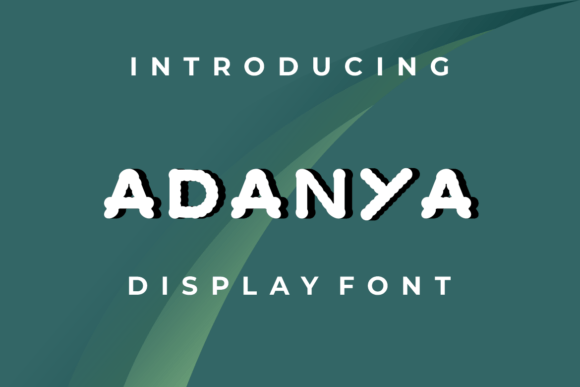 Adanya: The Campaign-Ready Display Font for Modern Marketers