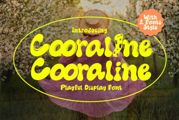 Cooraline: A Retro Psychedelic Font for Bold Branding