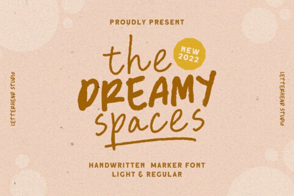 Dreamy Spaces: A Brush Display Font That Elevates Digital Branding