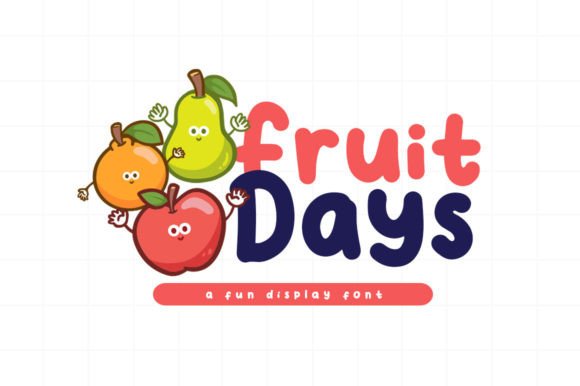 Fruit Days Display Font in Action: A Web Designer’s Layout Test