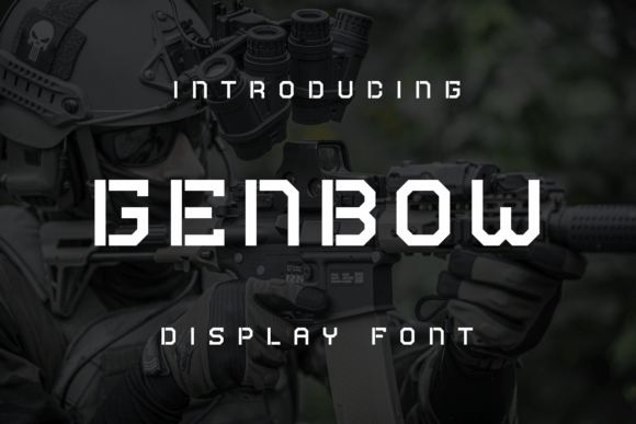 Genbow: A Display Font for Editorial Design