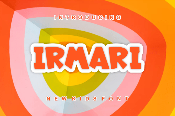 Irmari: A Bright, Playful Display Font for Editorial Joy
