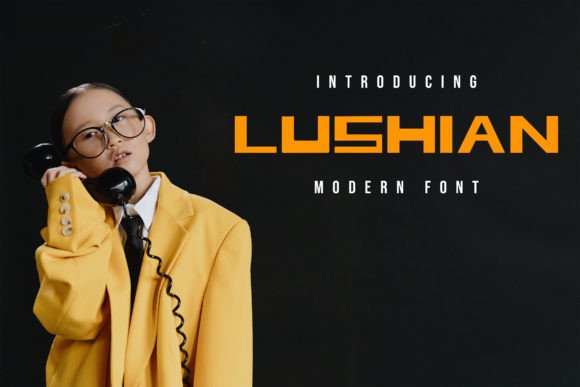 Lushian Display Font for Handmade Creators
