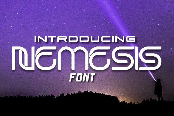 Nemesis: A Sci-Fi Display Font That Elevates Real Business Branding