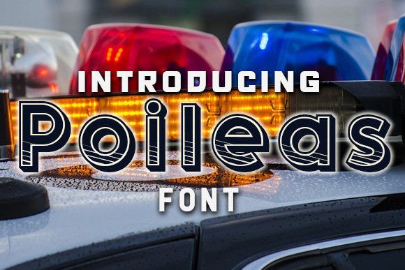 Poileas: A Bold Display Typeface for Crafters and Makers