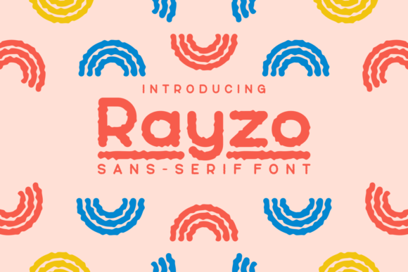 Rayzo Display Font: Bold Charm for Handmade Sellers