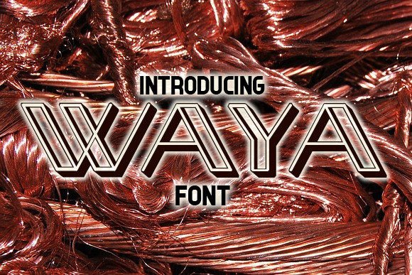 Waya: A Display Font With Quiet Confidence