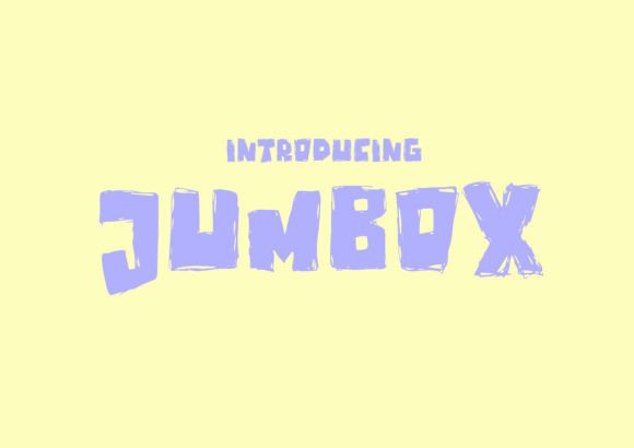 Why Jumbox Is the Playful Display Font Makers Keep Reaching For