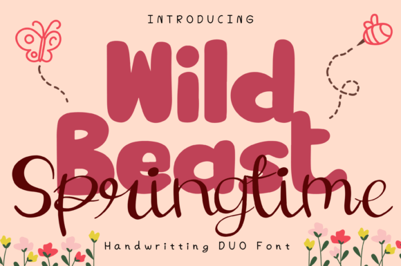Wild Beast and Springtime Duo: A Font That Makes Small Brands Shine